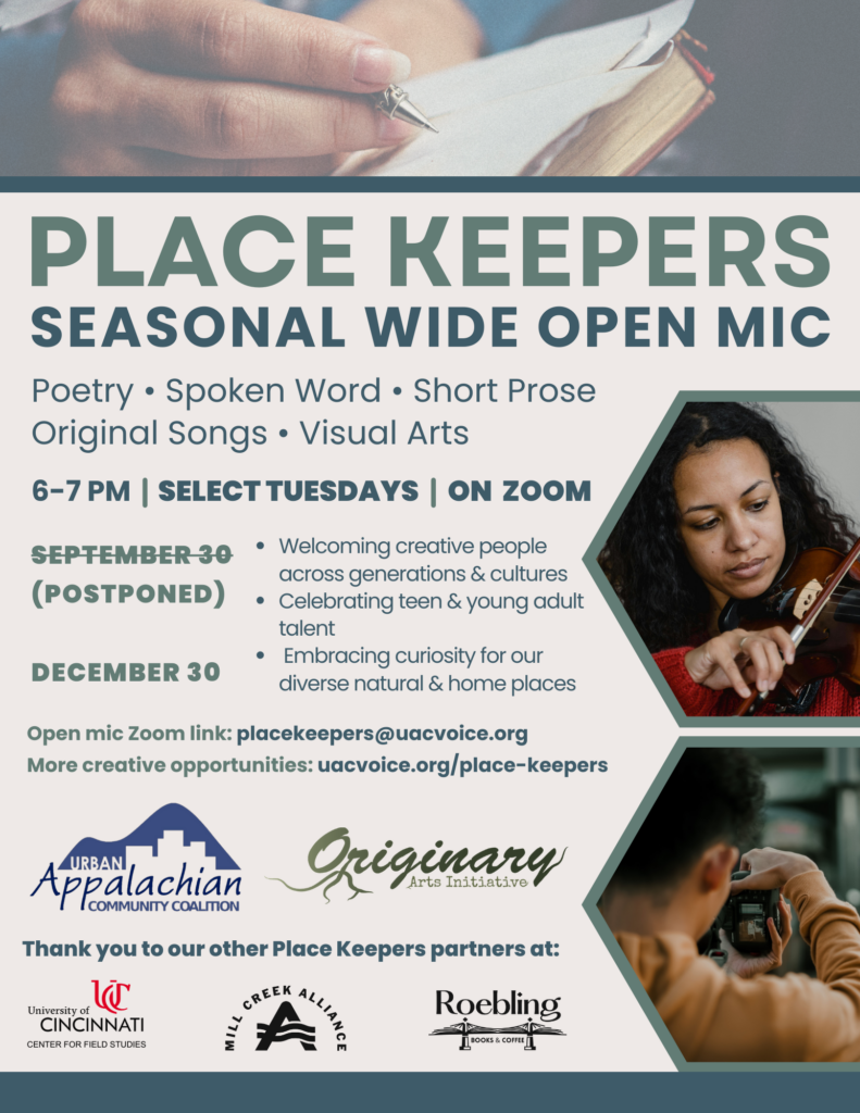 Place Keepers wide open mic
