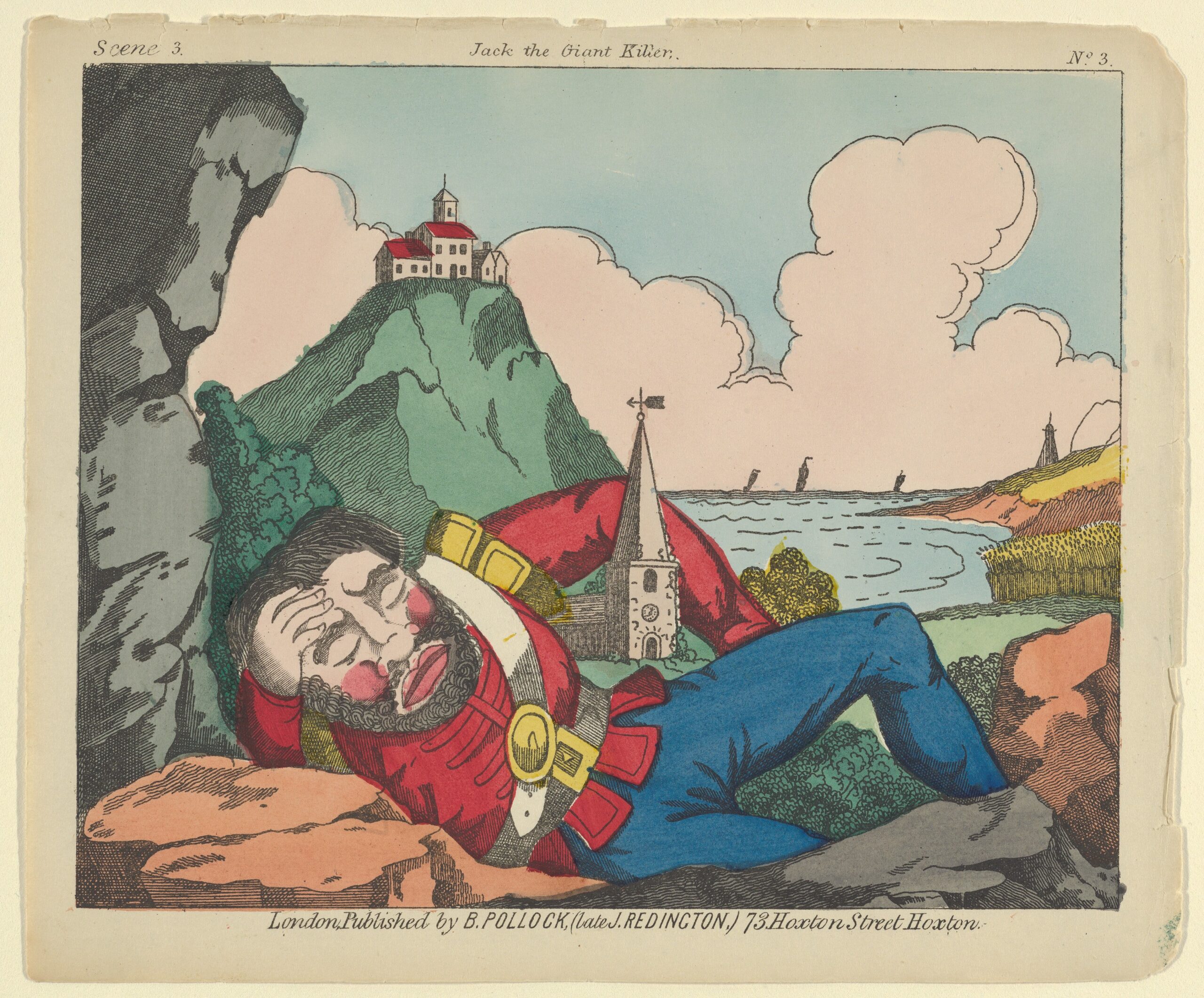 Scene 3, from Jack and the Giant Killer, Scenes for a Toy Theater MET