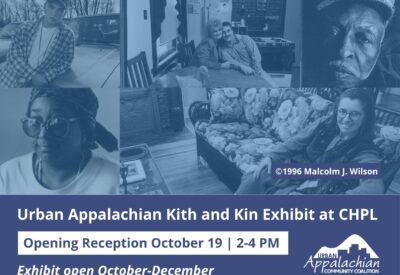 UACC presents Kith and Kin: Appalachians and the Making of Cincinnati on October 19 at the Cincinnati and Hamilton County Public Library